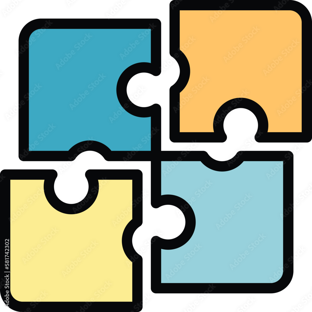 Crew work icon. Outline Crew work vector icon for web design isolated on white background color flat