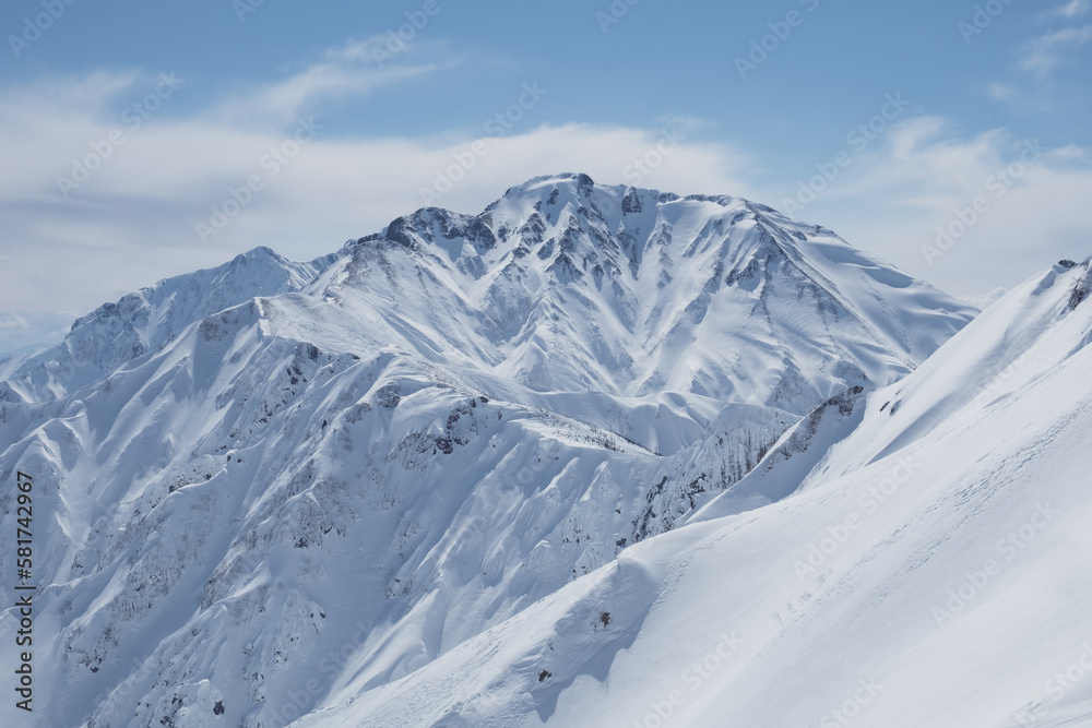 美しき冬の山