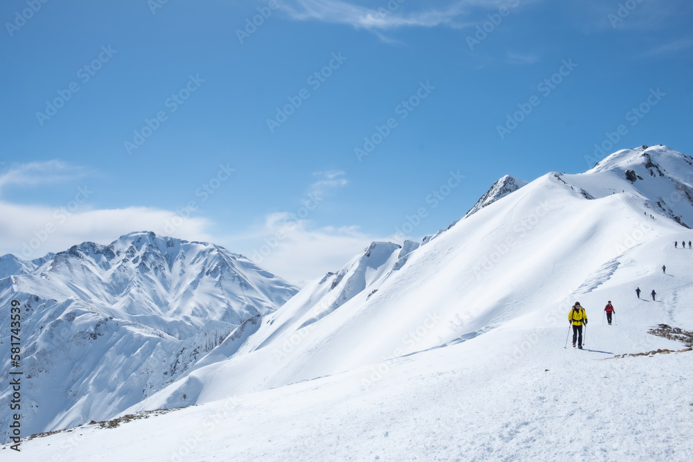 美しき冬の山