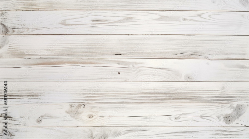 White wood background, Ai Generated White wood background, Ai Generated