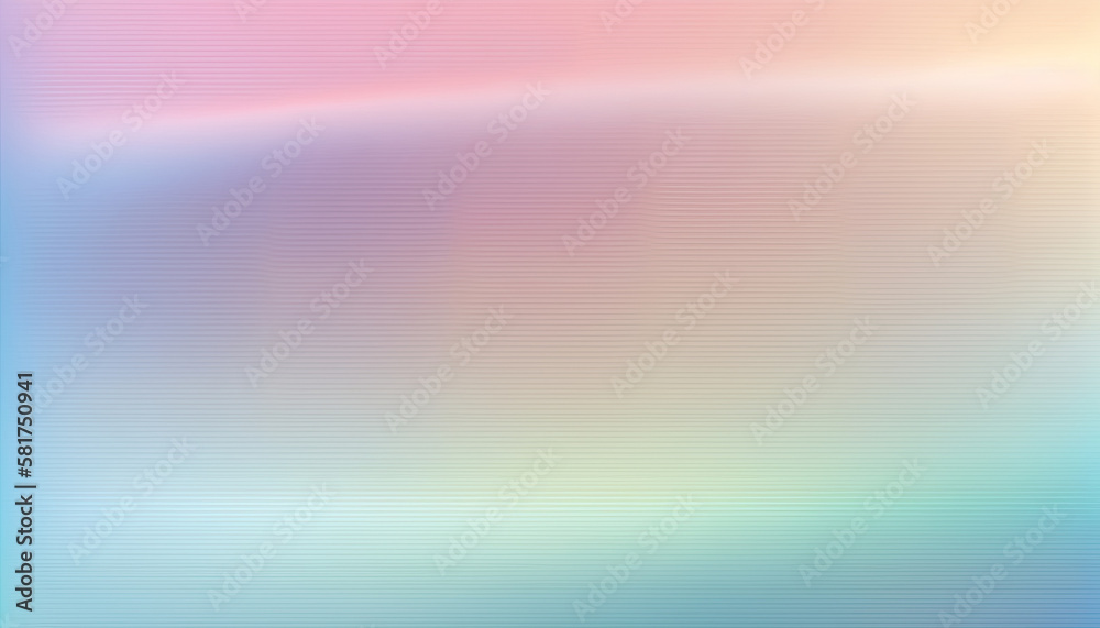 pastel background with multicolored gradient. Generative AI illustration