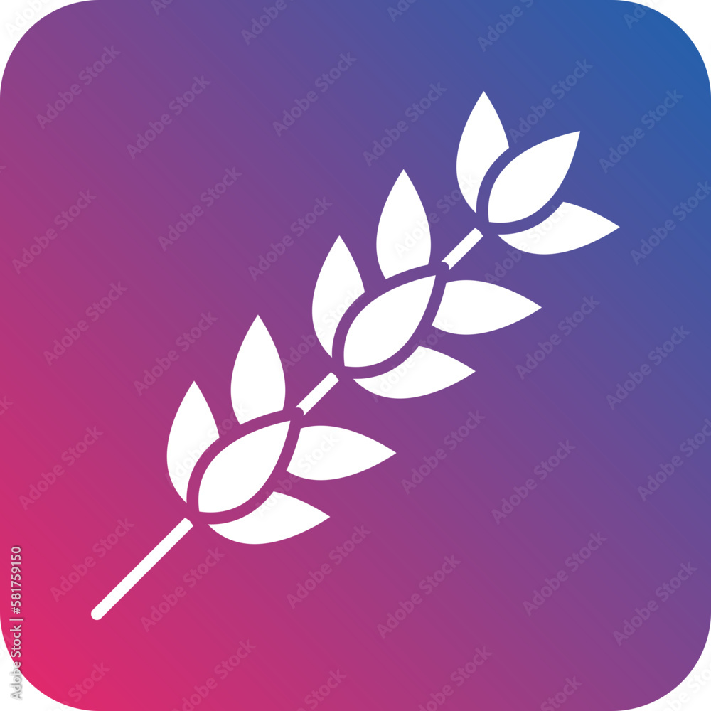 Fototapeta premium Vector Design Lavender Icon Style