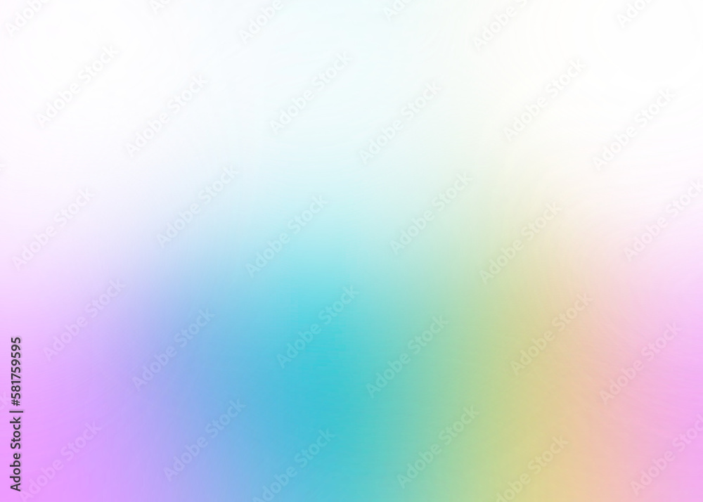 transparent colorful gradation light effect