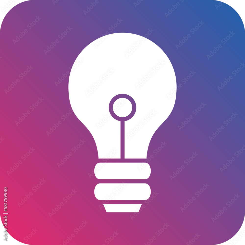 Vector Design Lightbulb Icon Style Vector Design Lightbulb Icon Style