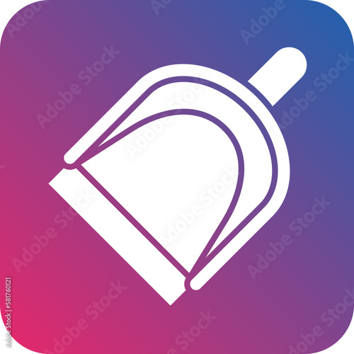 Vector Design Dustpan Icon Style