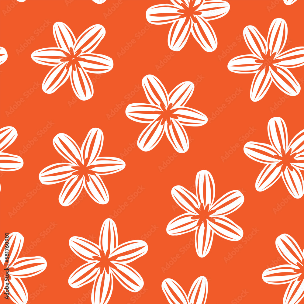 Floral Seamless Pattern Design Background Floral Seamless Pattern Design Background