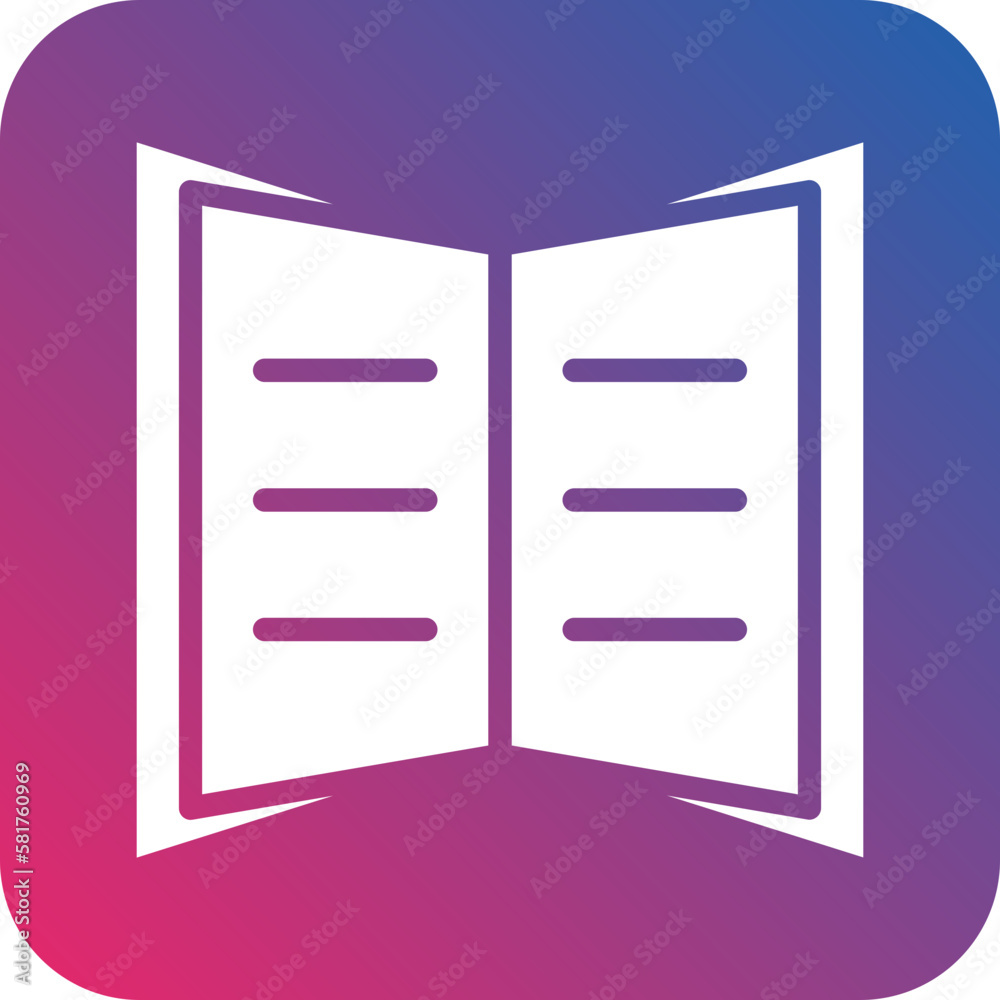 Vector Design Open Book Icon Style Vector Design Open Book Icon Style