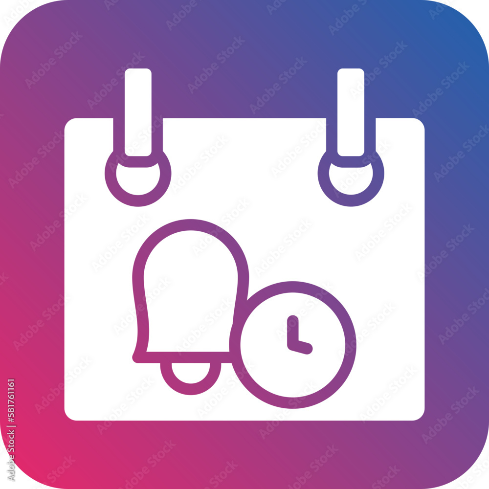 Vector Design Reminder Icon Style Vector Design Reminder Icon Style