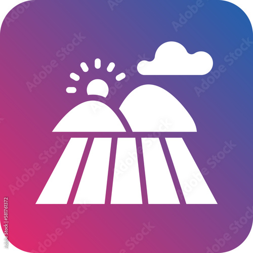 Vector Design Field Icon Style
