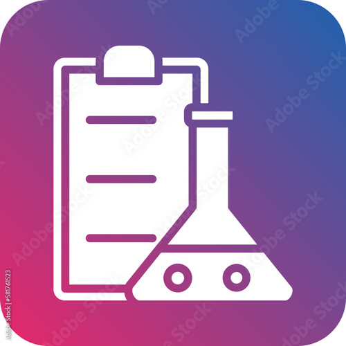 Vector Design Lab Report Icon Style