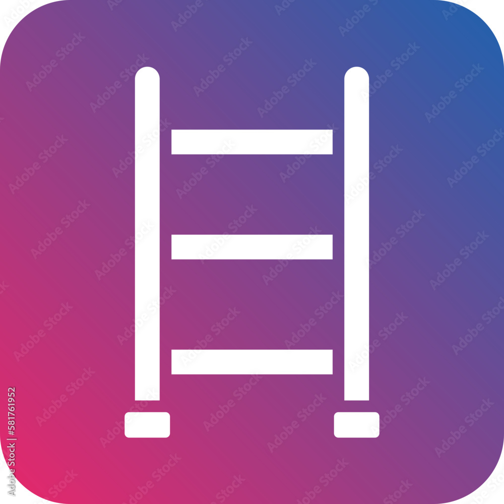 Vector Design Ladder Icon Style Vector Design Ladder Icon Style