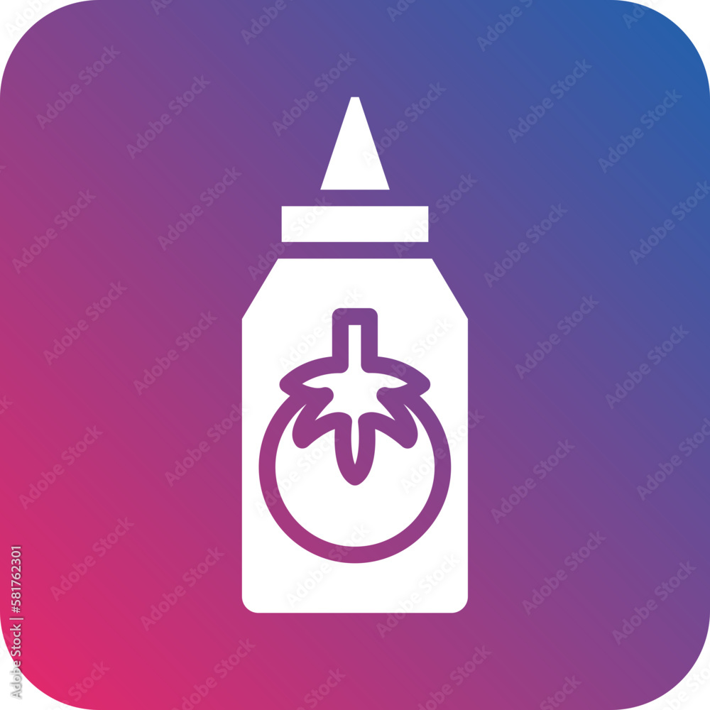 Vector Design Sauce Icon Style Vector Design Sauce Icon Style
