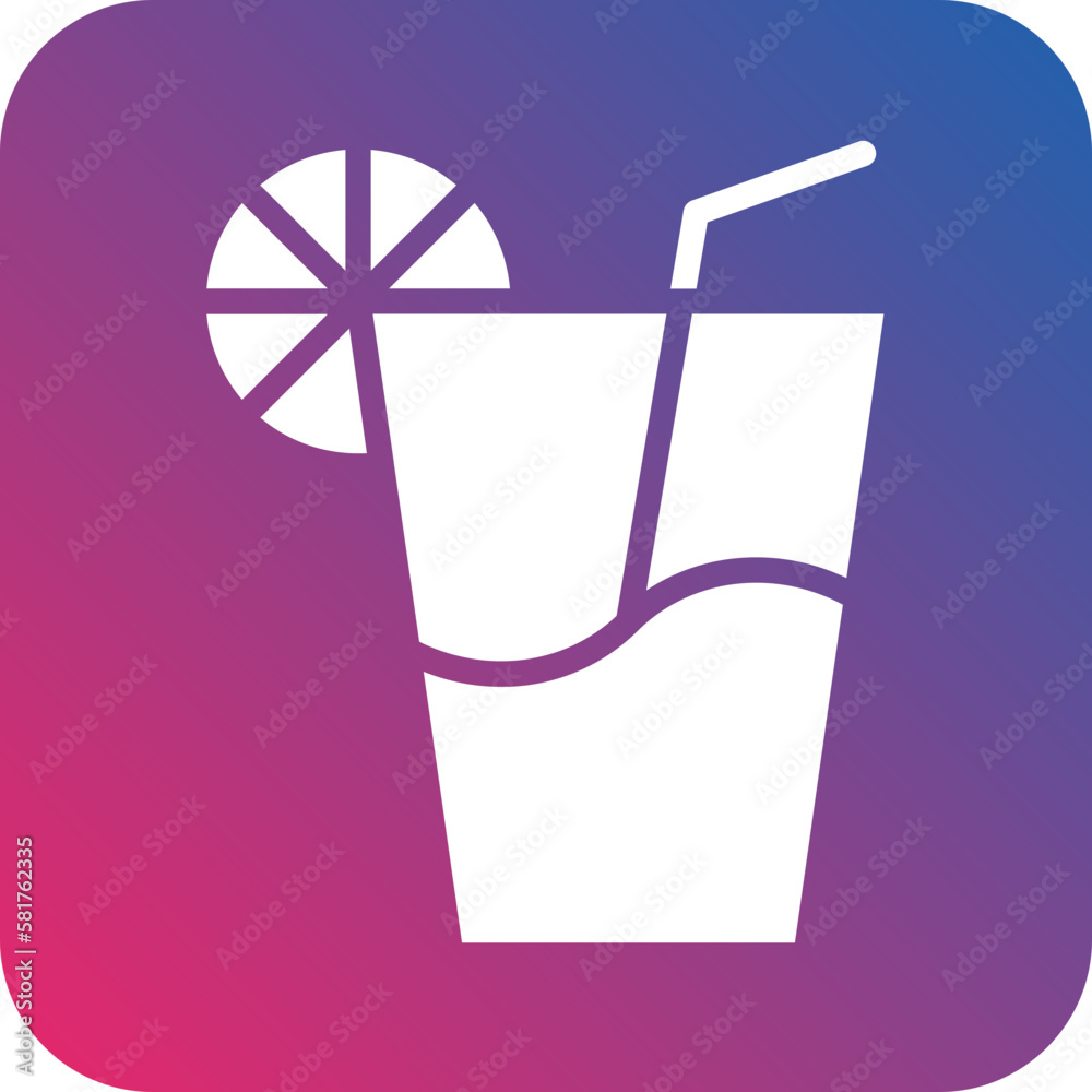 Vector Design Juice Icon Style Vector Design Juice Icon Style