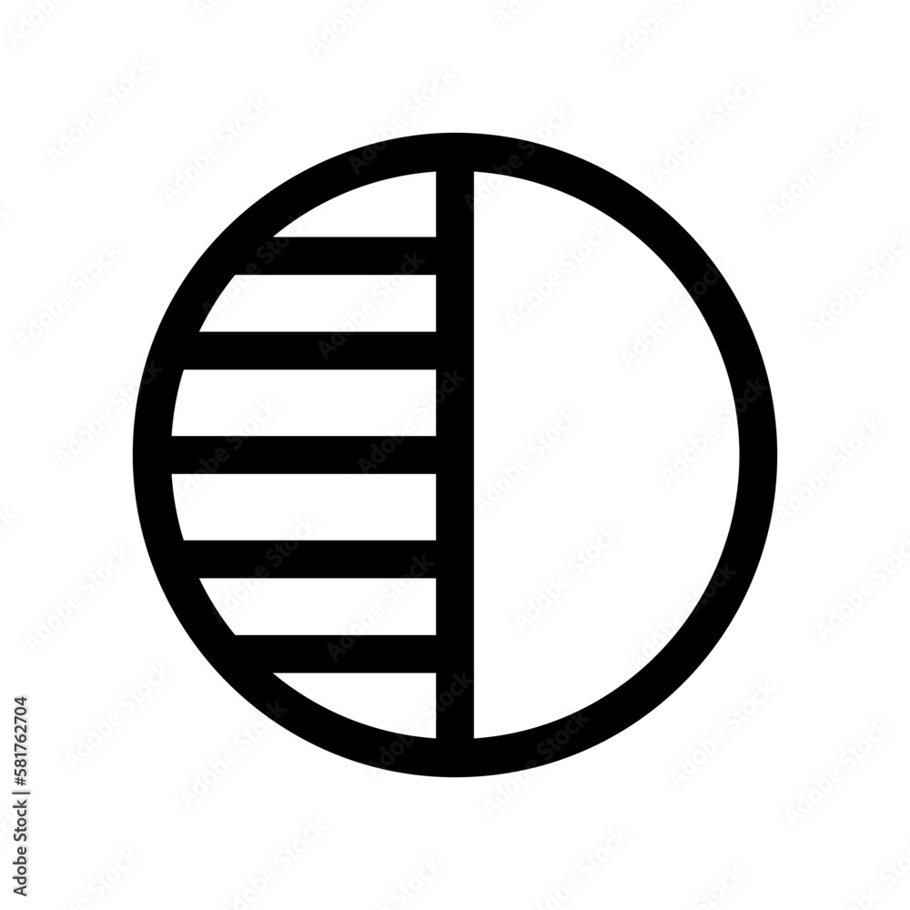 Editable contrast vector icon. Part of a big icon set family. Perfect ...