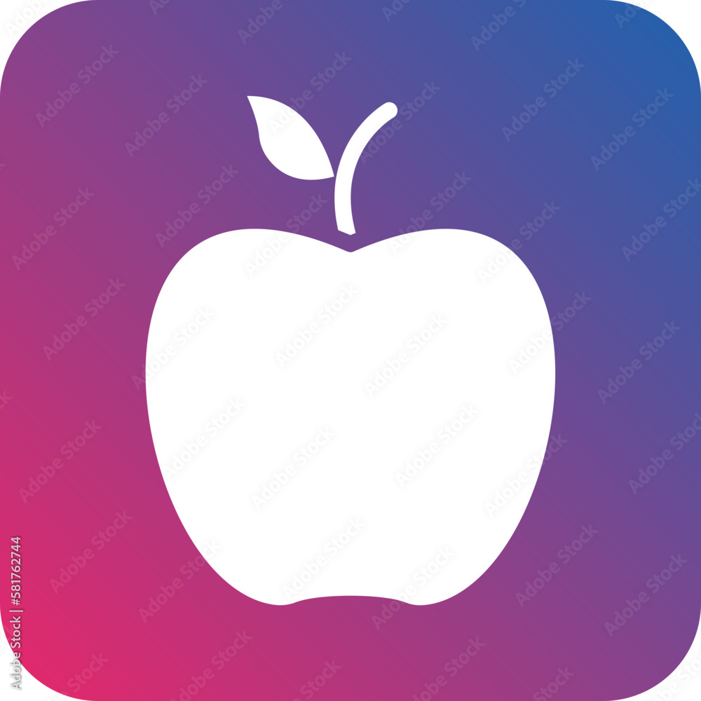 Vector Design Apple Icon Style Vector Design Apple Icon Style