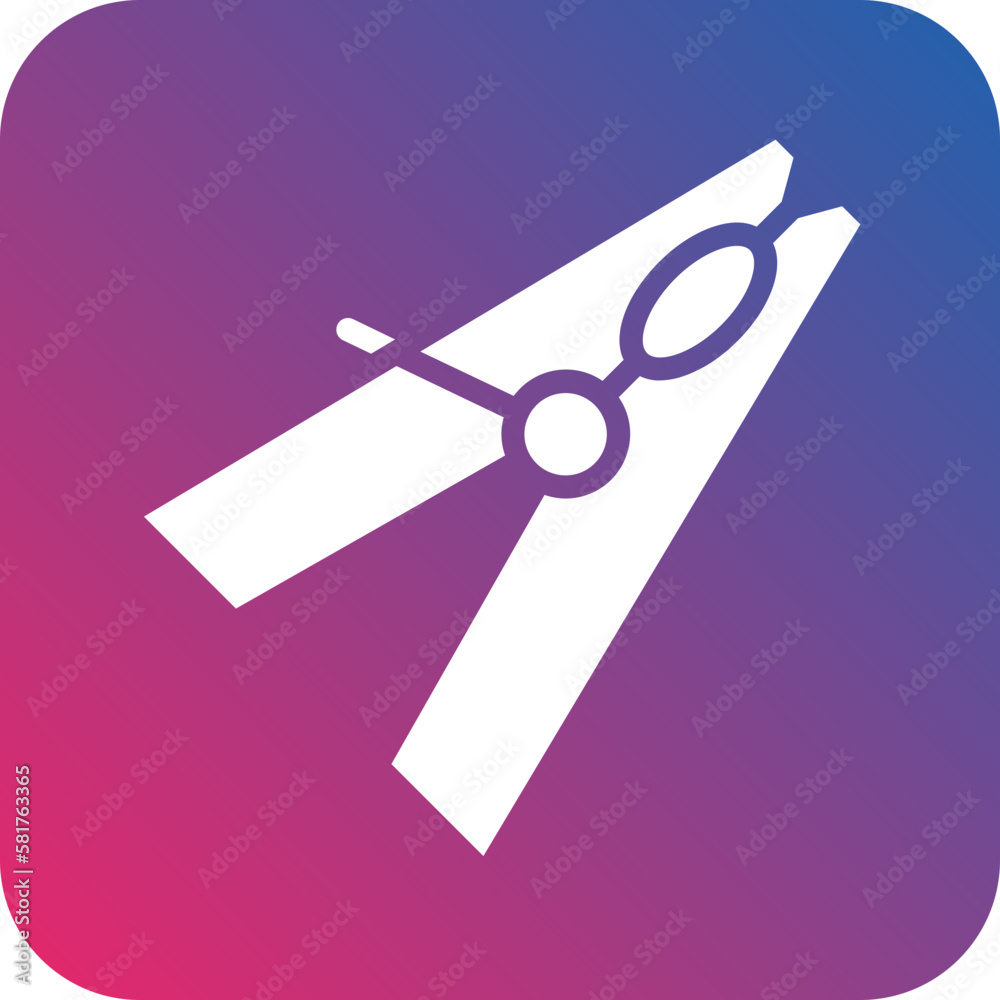 Vector Design Clothes Pin Icon Style Vector Design Clothes Pin Icon Style