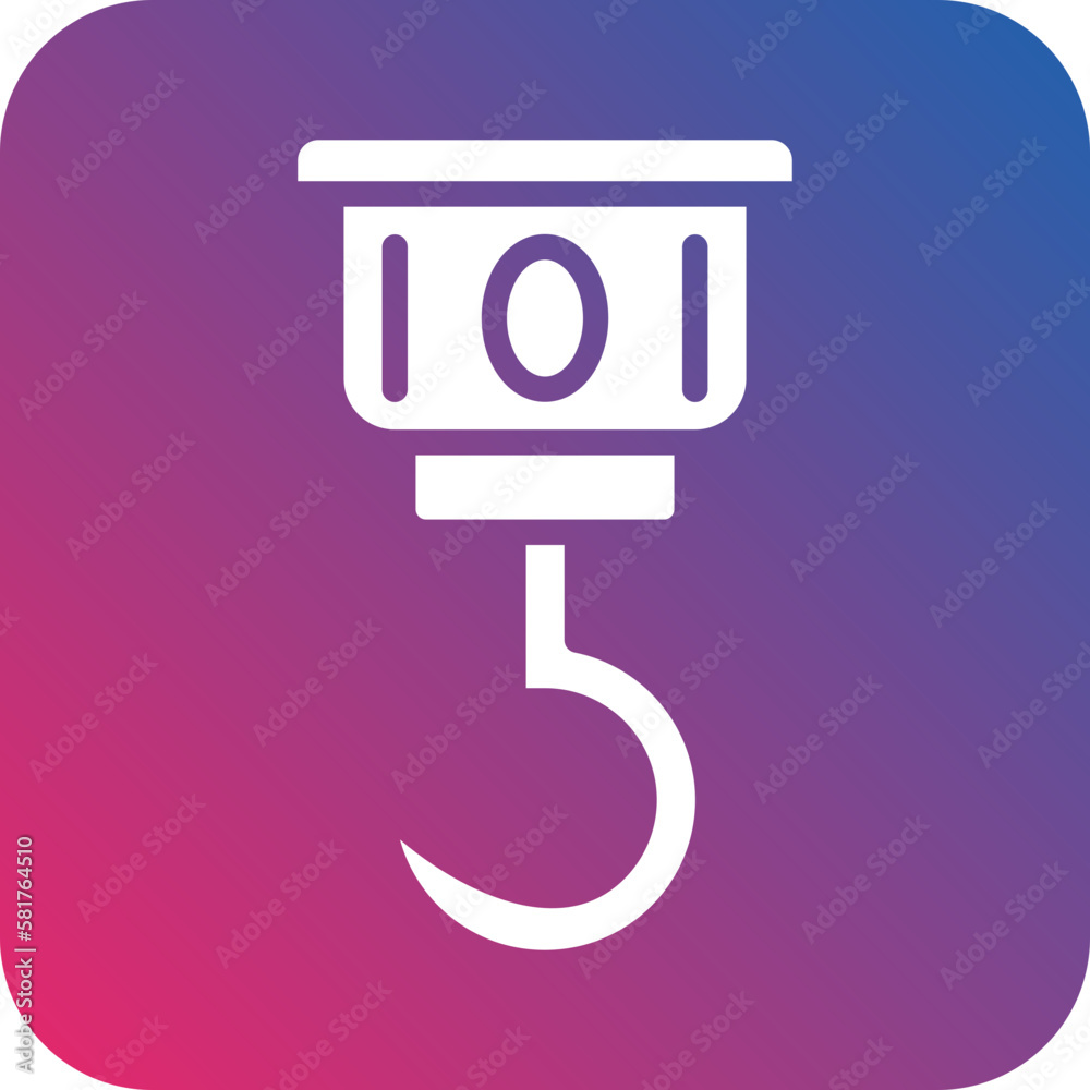 Vector Design Pirate Hook Icon Style Vector Design Pirate Hook Icon Style