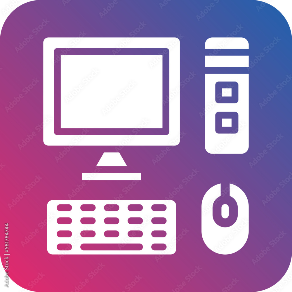 Vector Design Computer Icon Style Vector Design Computer Icon Style