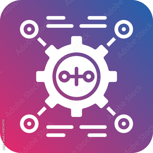 Vector Design Automate Icon Style