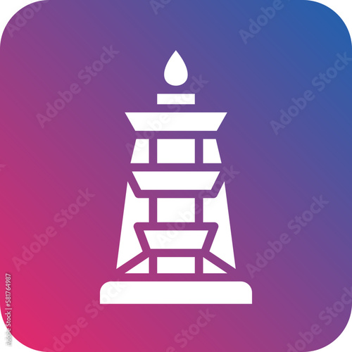 Vector Design Derrick Icon Style