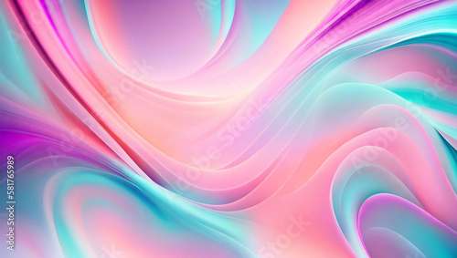Generative AI, generative and AI background with wavy lines offers a whimsical and organic feel to any artwork. Its abstract and surreal nature can evoke various emotions and offer a memorable effect.