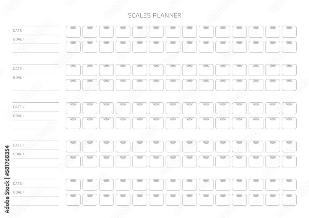 This weight loss plan template has a simple and minimal style. Note, scheduler, diary, schedule planner document template illustration. This weight loss plan template has a simple and minimal style. Note, scheduler, diary, schedule planner document template illustration.