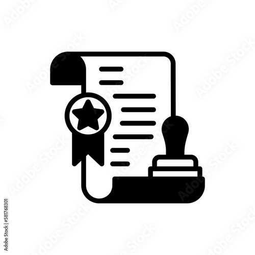 Trade Marking icon in vector. Illustration