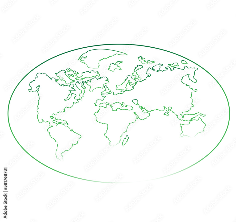 Obraz premium Earth Day caring for the Planet. Ecology is a clean planet and the distribution of garbage.
