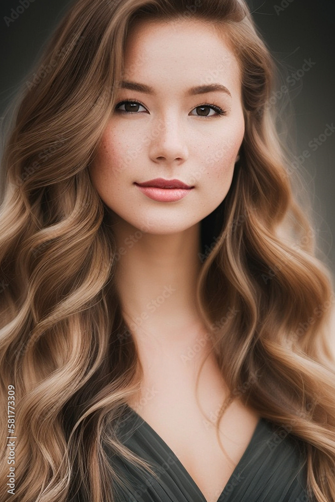 Obraz premium Beauty: Elegant Women's Portraits with Classic Charm