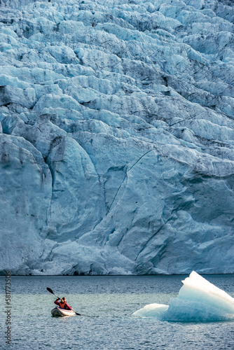 Glacier Kayak Mosevatnet Lake Folgefonna Glacier