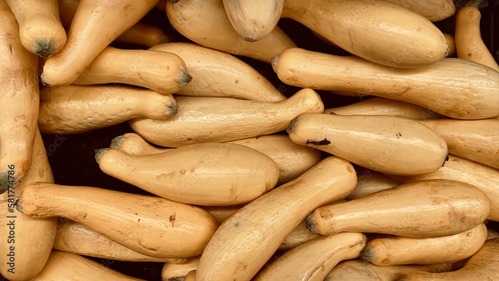 potatoes in a market