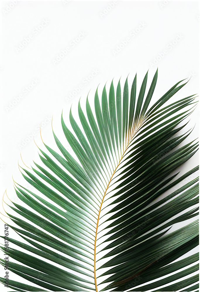 Obraz premium palm tree leaves