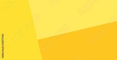 Fototapeta Naklejka Na Ścianę i Meble -  Abstract yellow background with geometric shapes. For wallpaper, cover, banner, poster, placard and vivid presentation. Modern geometric design background for business card and flyer template, vector
