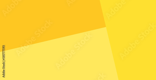 Abstract yellow background with geometric shapes. For wallpaper, cover, banner, poster, placard and vivid presentation. Modern geometric design background for business card and flyer template, vector