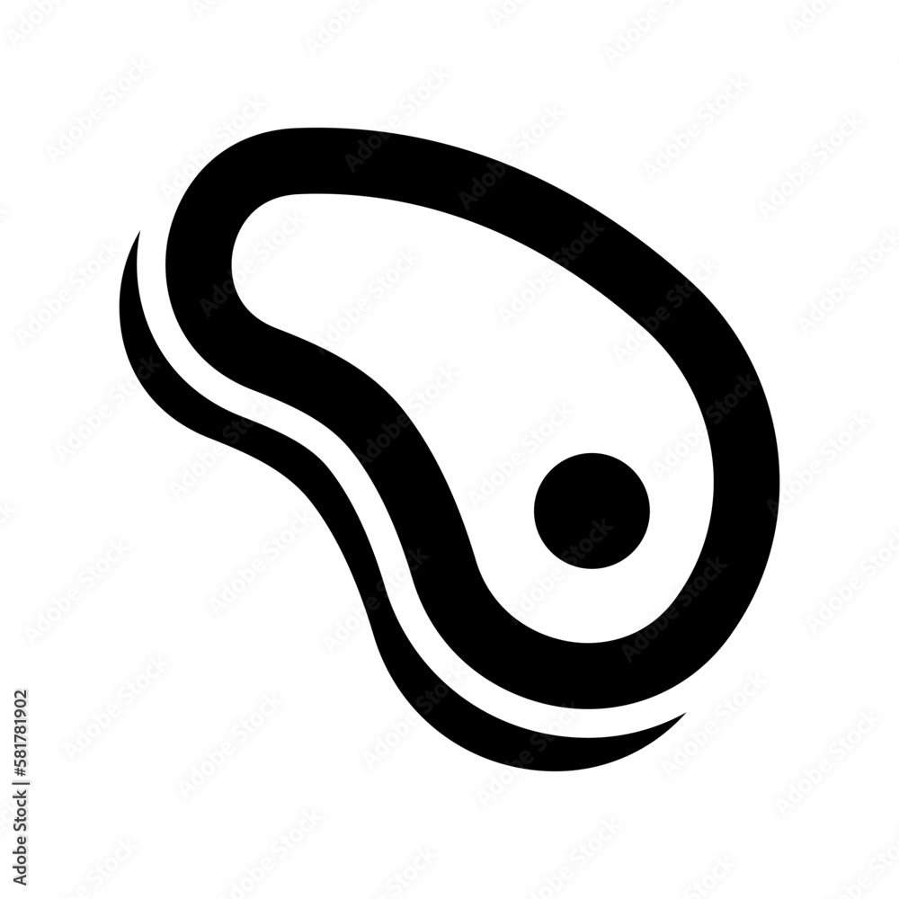meat solid icon illustration vector graphic meat solid icon illustration vector graphic