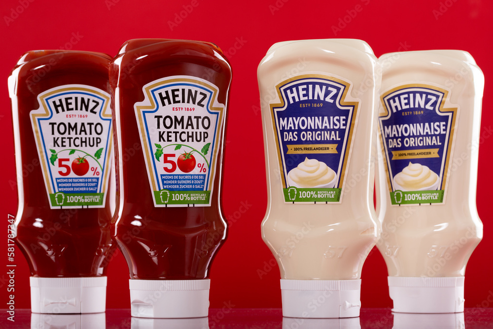 Heinz Tomato Ketchup and Heinz Mayonnaise Original Flavor Original