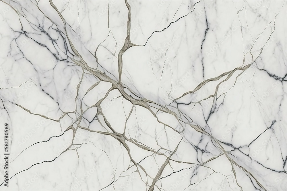 White marble with subtle grey veins background (Ai generated) White marble with subtle grey veins background (Ai generated)