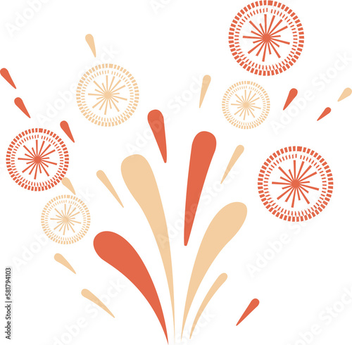 Colorful Fireworks 