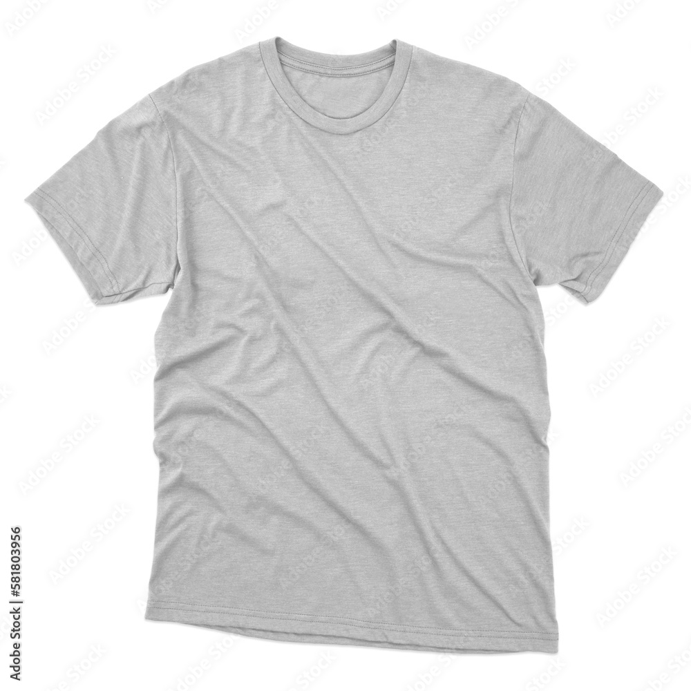white grey t shirt transparent background