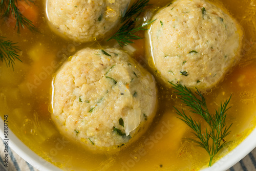 Healthy Jewish Matzo Ball Soup photo