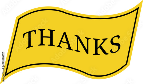 png thanks corporate and trend icon isolated.