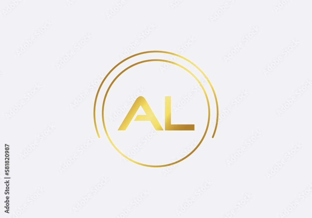 Simple circle logo and unique art logo design with the letter and alphabets Simple circle logo and unique art logo design with the letter and alphabets