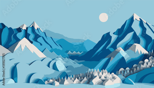 paper landscape
Cute paper cut-out sky landscape background with copy space. paper landscape clouds made in realistic paper craft or origami style for children's room, nursery, children's design.