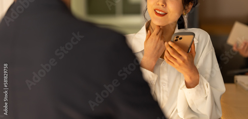 Fotografie 女性・スマホ