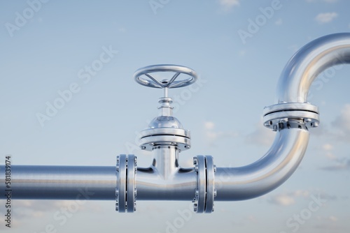 Cuadro en lienzo gas transmission routes