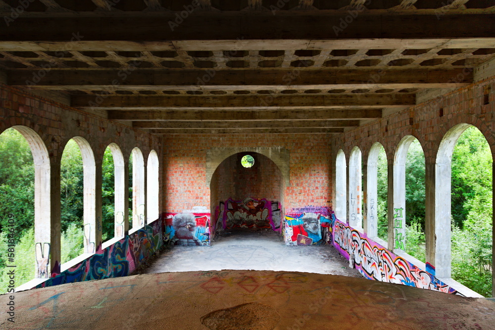 A Hall Inside The Lapalice Castle
