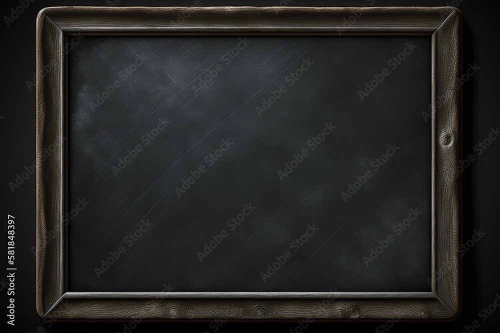 Blackboard illustration, concept of education, creativity, background. Generative AI Blackboard illustration, concept of education, creativity, background. Generative AI