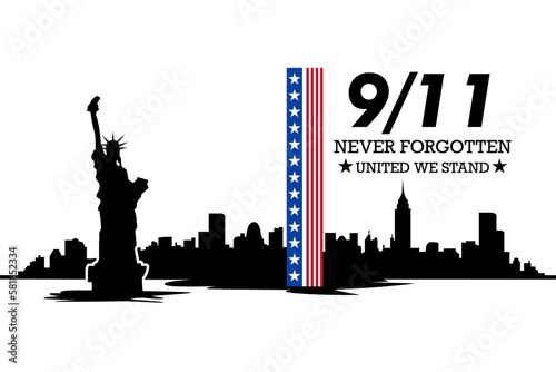 911 patriot day background patriot day september vector image. Never forget 9 -11 patriot day americna flag vector illustration photo