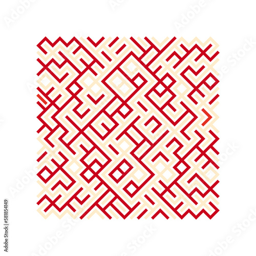 Asemic Glyph writing hieroglyph imitation abstract illustration