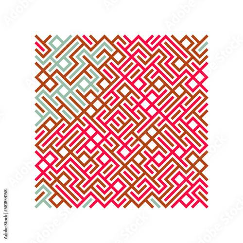 Asemic Glyph writing hieroglyph imitation abstract illustration